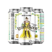 Cerveja Bodebrown Regina Sour Limoncello Com Hortelã Lata 473ml