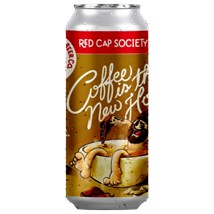 Cerveja Red Cap Coffee Is The New Hop Golden Ale Lata 350ml