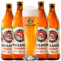 Kit de Cervejas Paulaner - Compre 4 e Ganhe Copo Da Marca