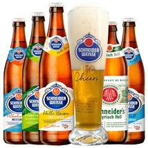 Kit de Cervejas Schneider - Compre 5 e Ganhe Copo Exclusivo